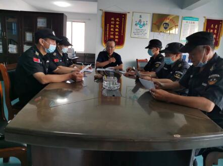 戎安公司義務巡邏開展反電詐、防溺水宣傳活動